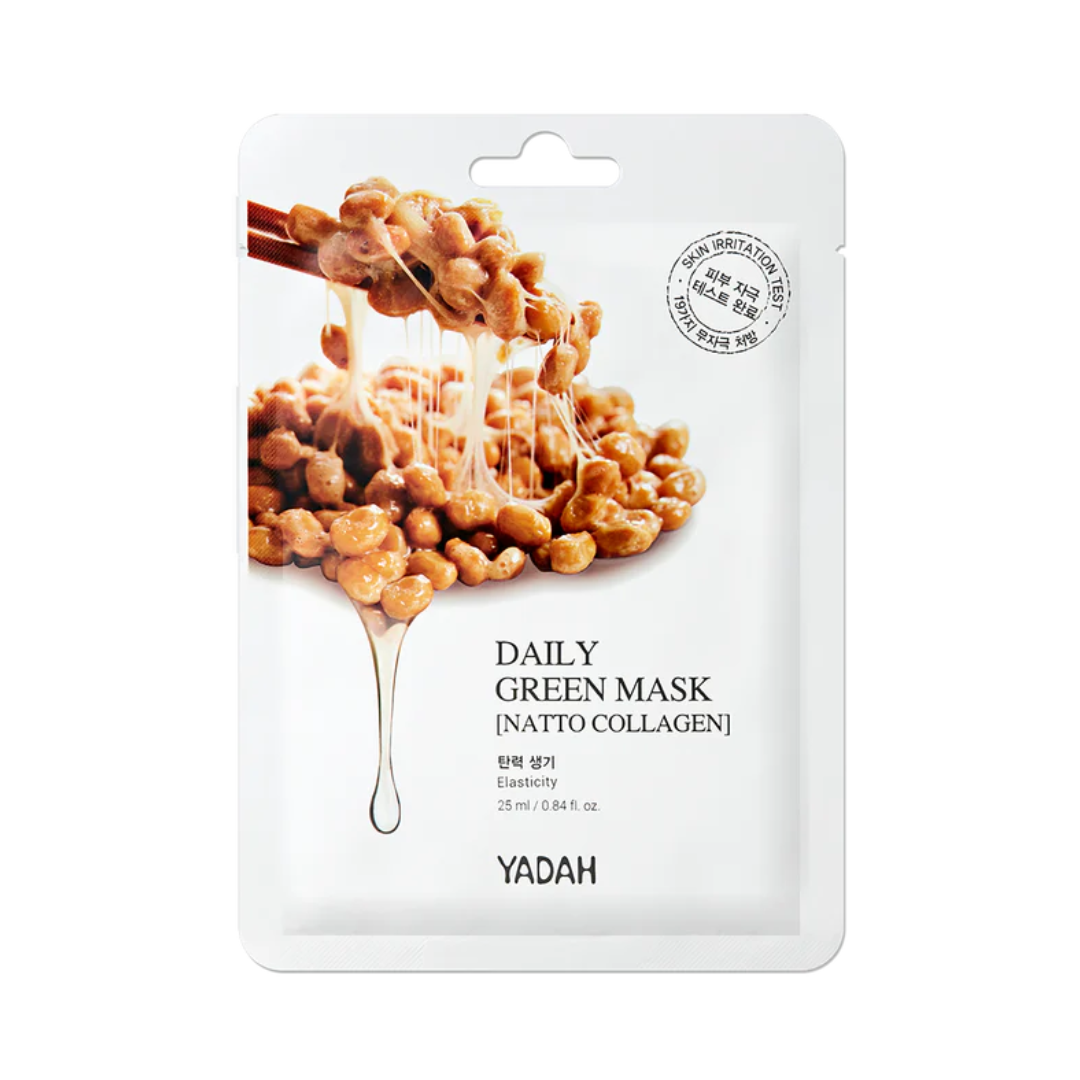 Yadah - Daily Green Mask - Natto Collagen