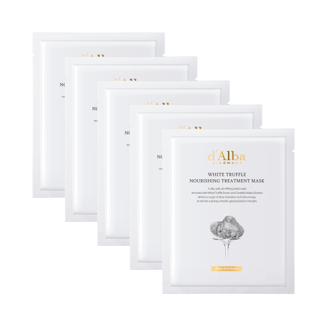 d'Alba - White Truffle Nourishing Treatment Mask (5 pcs.)