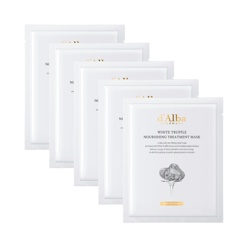 d'Alba - White Truffle Nourishing Treatment Mask (5 pcs.)