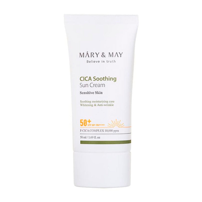 Mary&May - Cica Soothing Sun Cream SPF50+ PA++++
